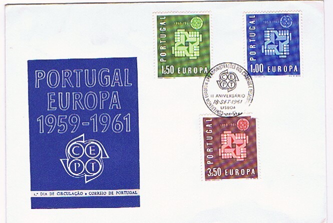 1961  Europa  FDC - FDC