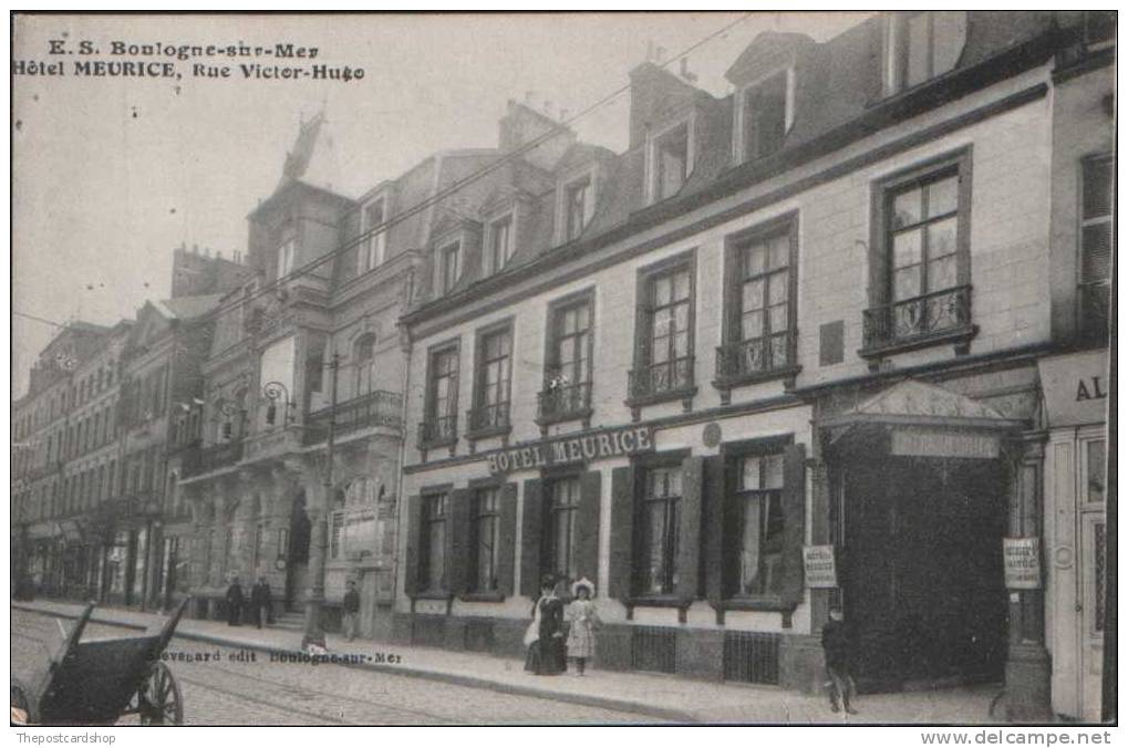 PAS-DE-CALAIS  BOULOGNE-SUR-MER  HÔTEL MEURICE RUE VICTOR HUGO FRANCE - Boulogne Sur Mer