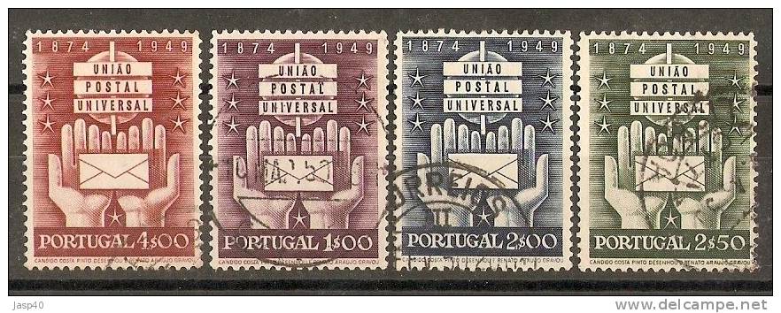 PORTUGAL AFINSA 715/718 - SÉRIE USADA - Unused Stamps