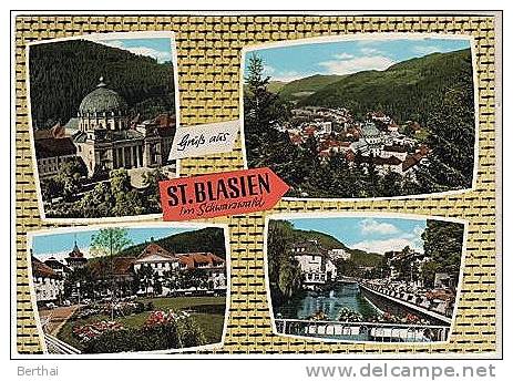 CPM SAINT BLASIEN Im Schwarzwald - Multivues - St. Blasien