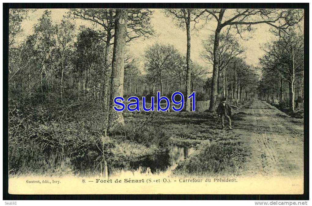 Forêt De Sénart -  Carrefour Du Président -Animée - Réf:8369 - Sénart