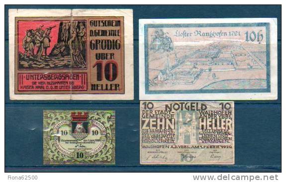 LOT DE 4 BILLETS A IDENTIFIER . - A Identifier