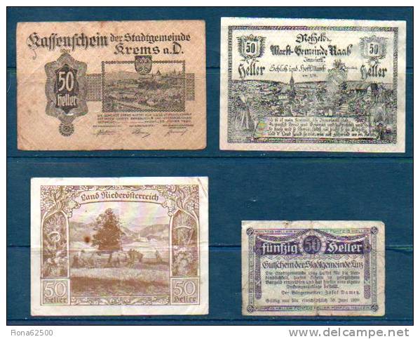 LOT DE 4 BILLETS A IDENTIFIER . - Zu Identifizieren