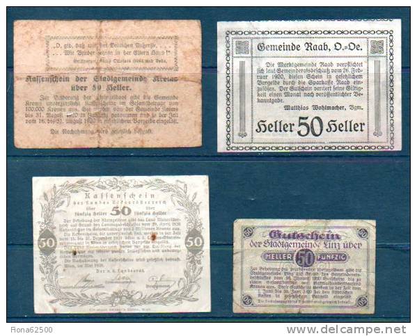 LOT DE 4 BILLETS A IDENTIFIER . - Zu Identifizieren