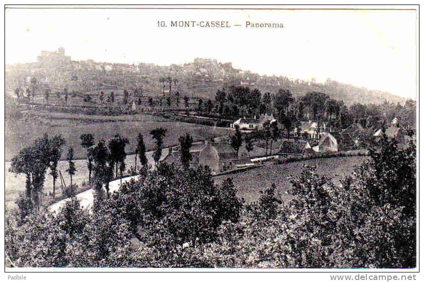 Carte Postale 59. Mont-Cassel Trés Beau Plan - Cassel