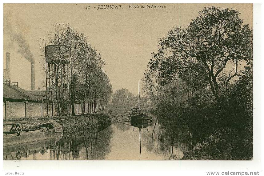 JEUMONT - Bords De La Sambre   ( Péniche ) - Jeumont