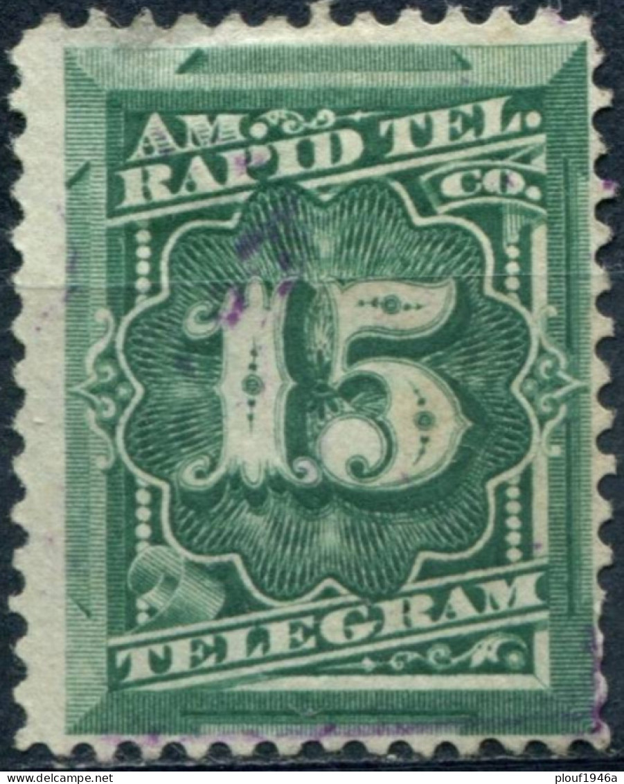 Pays : 174,1 (Etats-Unis)   Yvert Et Tellier N° : Tg   56 (o) - Telegraph Stamps