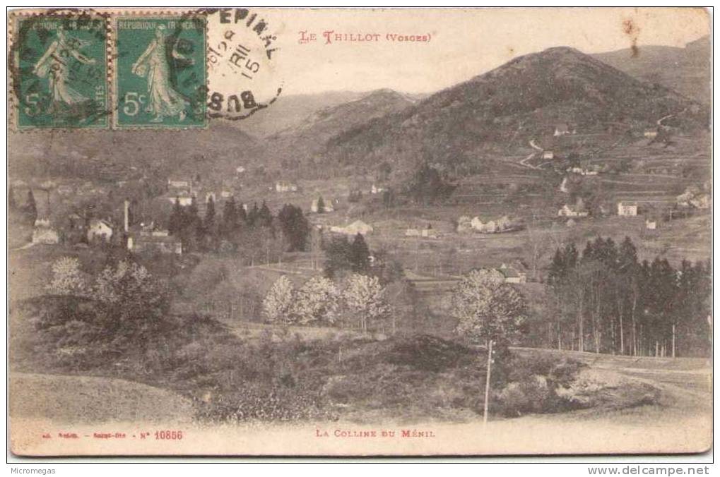 LE THILLOT - La Colline Du Ménil - Le Thillot