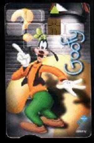 SOUTH AFRICA Used Phonecard /gebruikte Telefoonkaart Walt Disney (GOOFY) - Disney