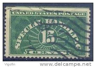 US QE2 Used $ 0,15 Parcel Post Of 1913 - Pacchi