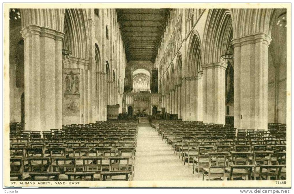 St. Albans Abbey, Nave East - Hertfordshire