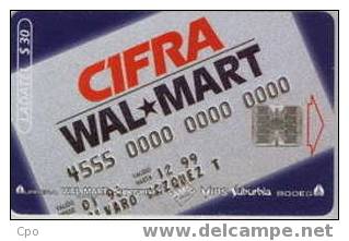 # MEXICO A95 Cifra Wal Mart 30 Sc7   Tres Bon Etat - Messico