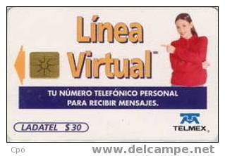 # MEXICO A94 Linea Virtual - Woman 30 Gem   Tres Bon Etat - Mexiko