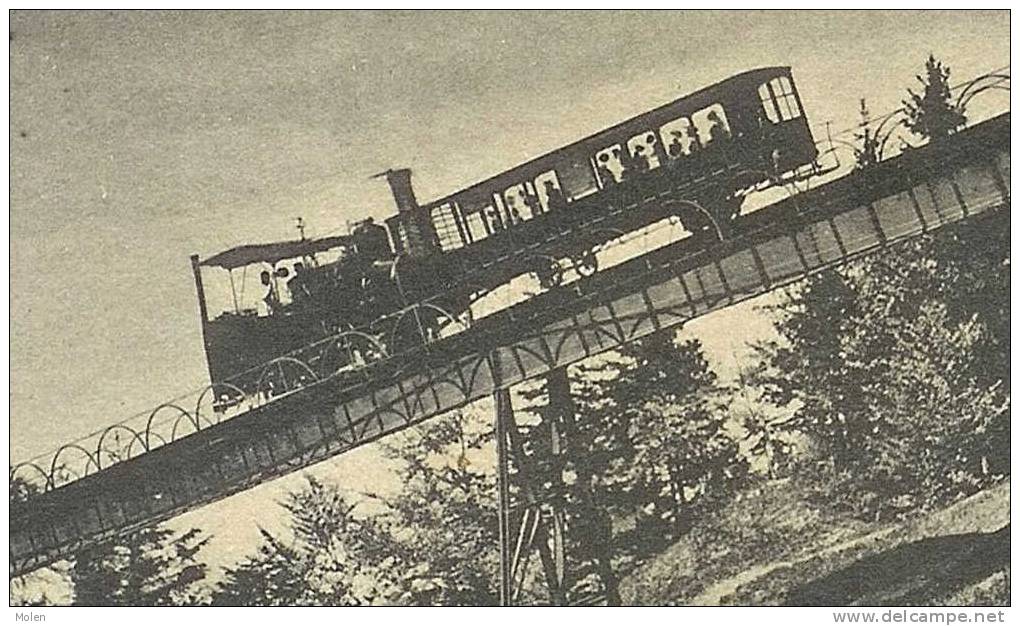 RIGI-BAHN 1904 SCHNURTOBELBRÜCKE FUNICULAIRE SUISSE VITZNAU ARTH LUZERN Train Trein Zug Treno Comboio Tren Railway 382 - Funiculaires