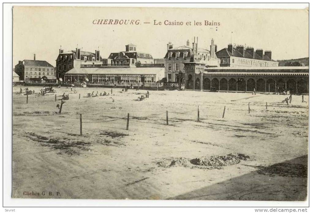 CHERBOURG  - Le Casino Et Les Bains. - Cherbourg