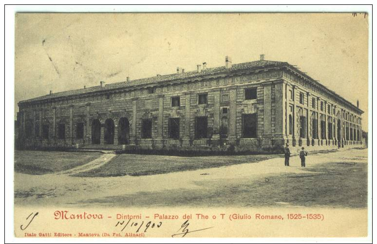(A172-I) MANTOVA - CASA DEL TE -1902 - Mantova