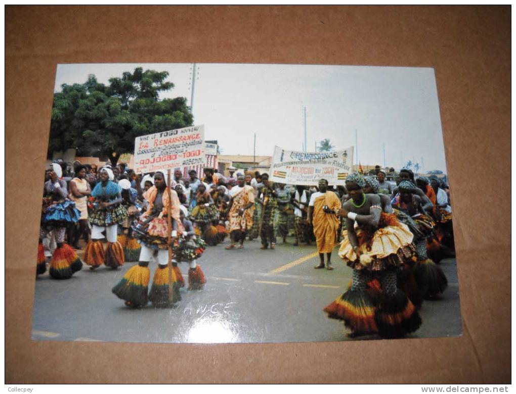 CPM REPUBLIQUE DU TOGO Le Folklore Adjogbo - Togo