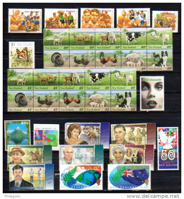 1995 Mont Cook, Les Saisons, Mythes, Légendes Etc ,entre 1269 Et 1339 + Bf  93 / 98 **, Cote 181,75 € - Unused Stamps