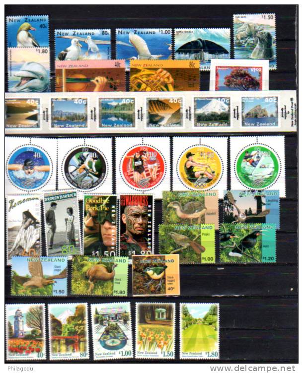 1996, Année Quasi Complète, Entre 1419 Et 1455 + Bf 107 / 111 **, Cote 158,40 €, - Unused Stamps