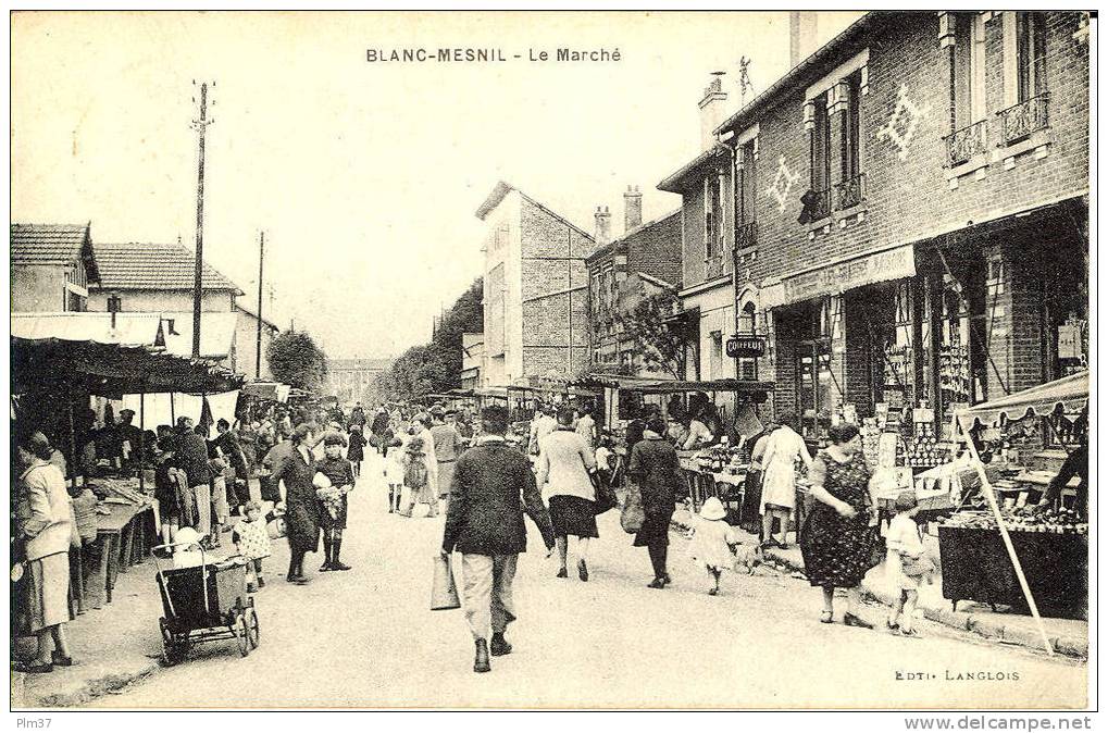 BLANC MESNIL - Le Marché - Le Blanc-Mesnil