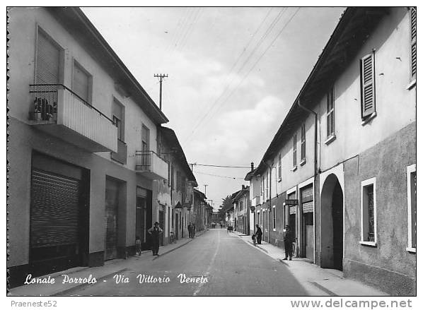 Lonate Pozzolo.varese Via Vittorio Veneto .viaggiata - Varese