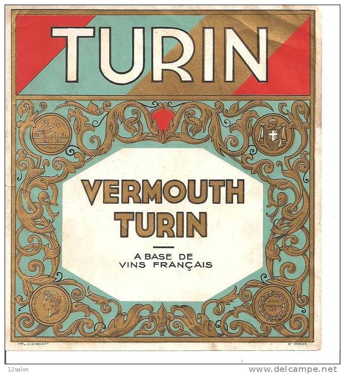 TURIN VERMOUTH APERITIF - Other & Unclassified