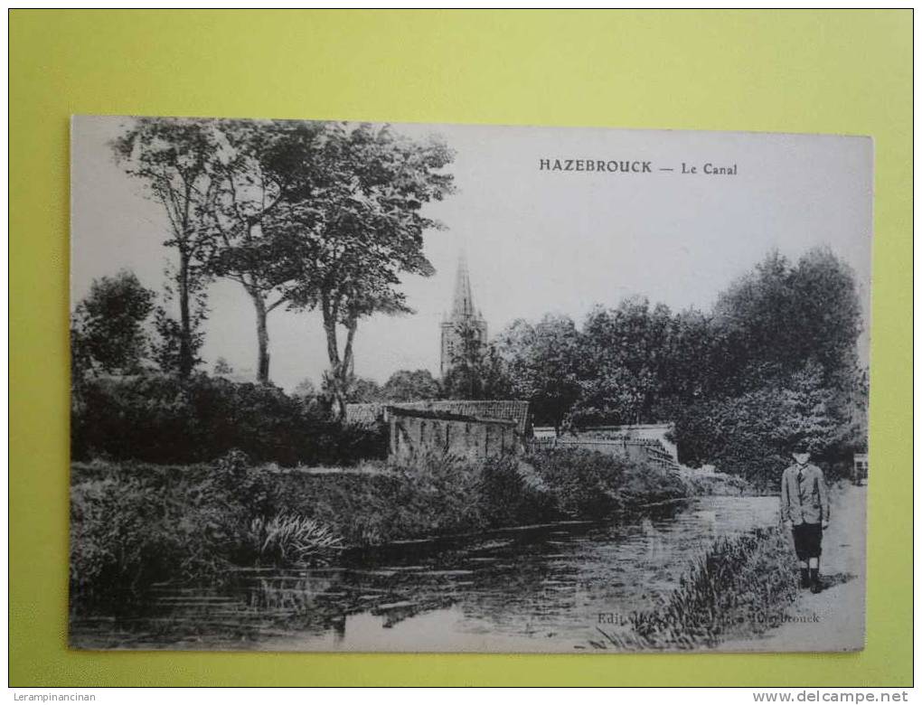 59 HAZEBROUCK LE CANAL - Hazebrouck