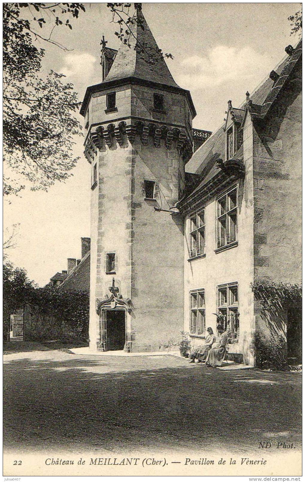 MEILLANT (18) Chateau Pavillon De La Venerie - Meillant