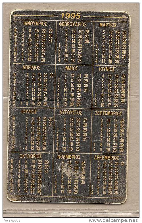 Grecia - Scheda Telefonica Circolata Da 100 Unità: Calendario 1995 - Griekenland