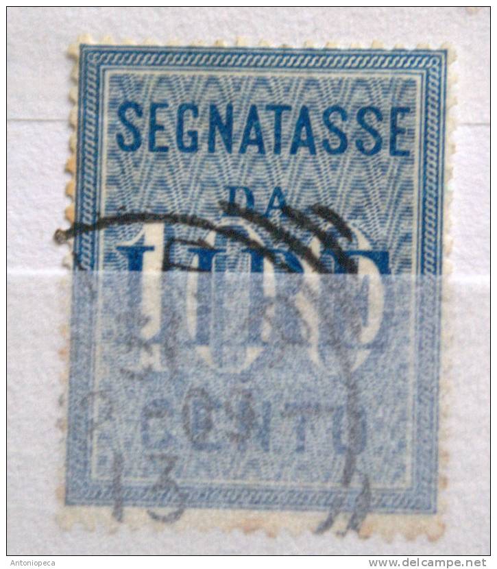 ITALY 1903 -  SEGNATASSE LIRE100 USED VF - Taxe