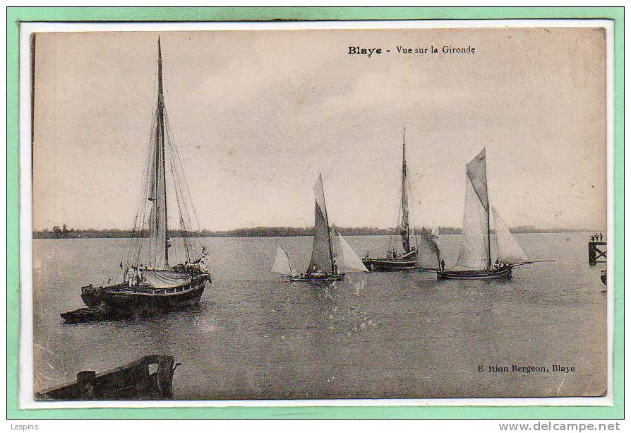 33 - BLAYE - -  Vue Sur La Gironde - Blaye