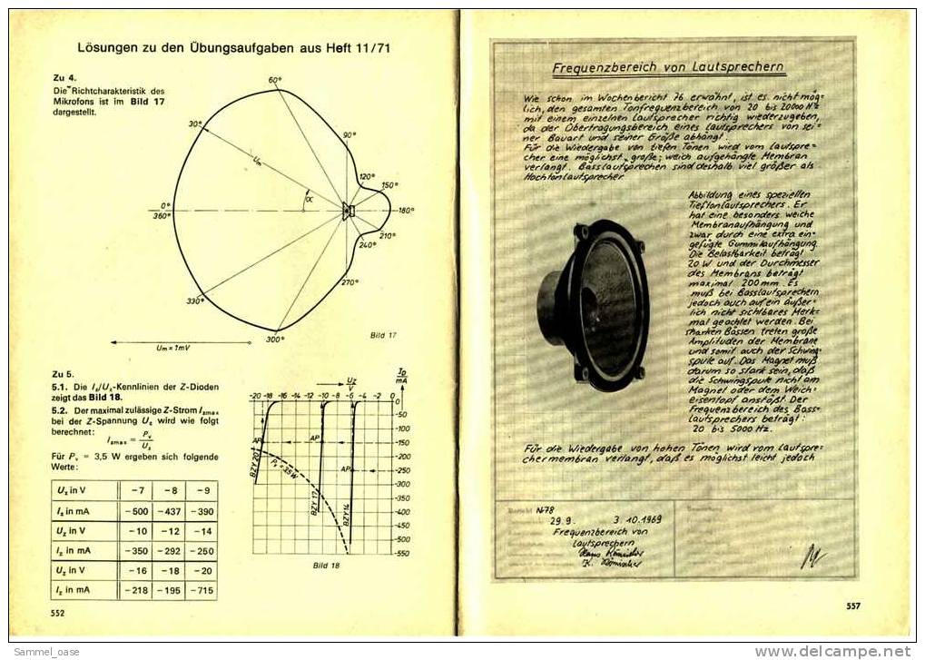 Fach - Zeitschrift  , Der Junge Radio Fernseh Und Industrie Elektroniker  12 / 1971 - Computer & Technik