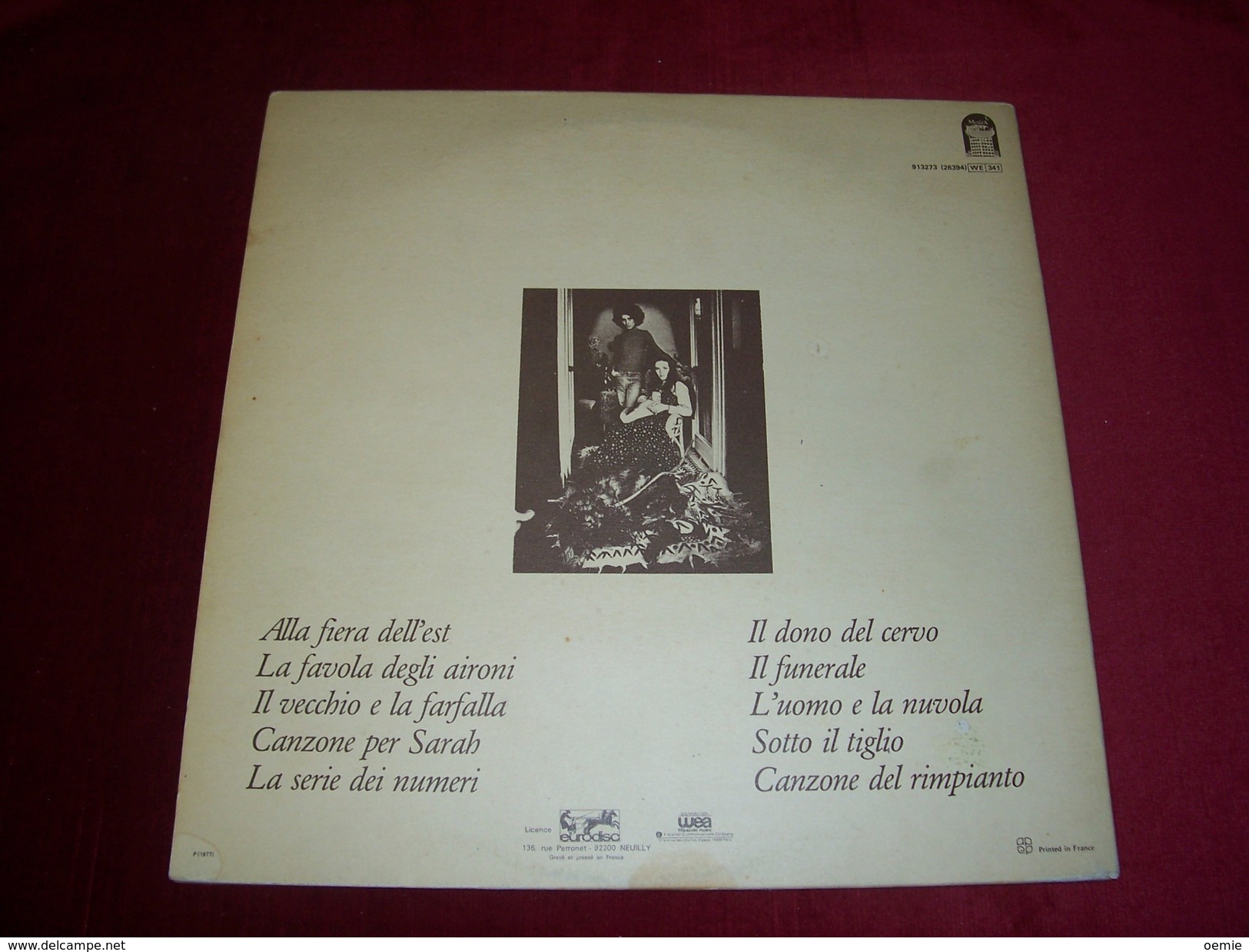 ANGELO  BRANDUARDI  °°  ALLA FIERA DELL'  EST - Other - Italian Music