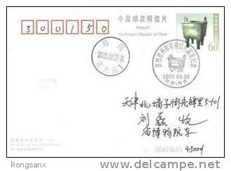 PP 20050820 CHINA OLD COOKING VESSEL P-CARD - Postales