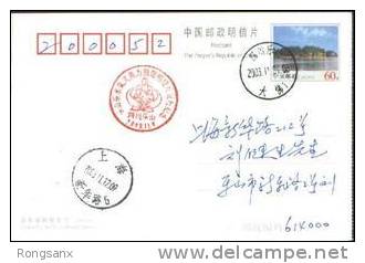 PP 20031108 CHINA LESHAN BUDDHA P-CARD - Postales