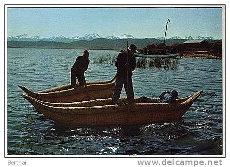 CPM BOLIVIE - Pescadores En El Lago Titicaca - LA PAZ - Bolivien