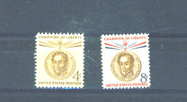 UNITED STATES - 1958 Bolivar UM - Neufs