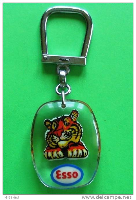 & - PC ESSO Tigre - Bourbon - Porte-clefs