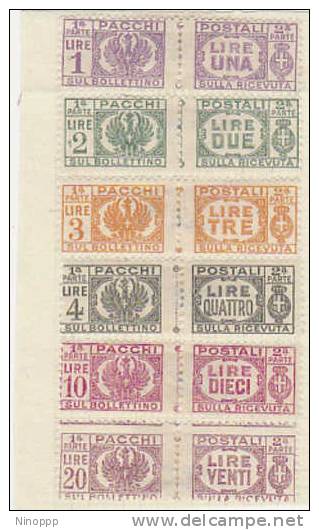 Italy-1946 Parcel Post  MH - Paketmarken