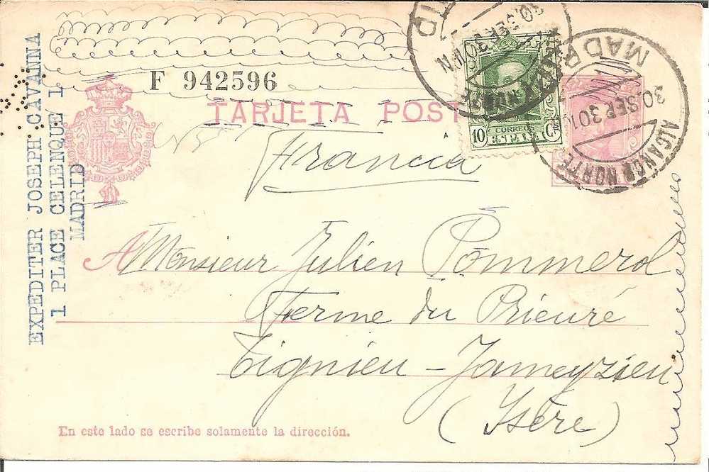 EE071// - SPANIEN - Madrid-Francia 1930 (Laiz 57 NA) - 1850-1931