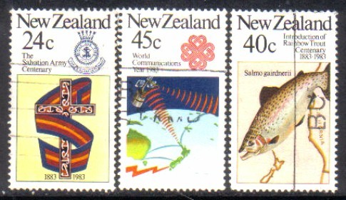 NEW ZEALAND  Scott #  771-5  VF USED - Used Stamps