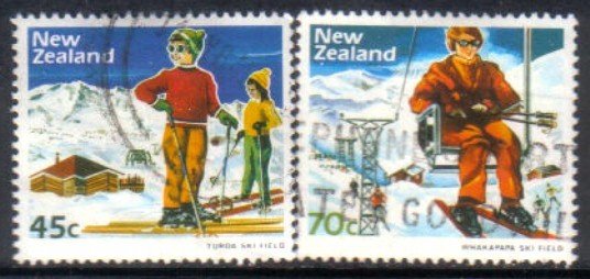NEW ZEALAND  Scott #  799-802  VF USED - Usati