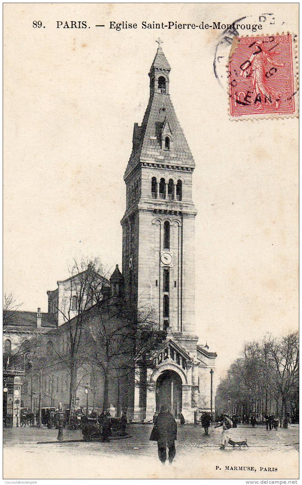 PARIS  (75) - Eglise Saint Pierre De Montrouge - Distretto: 14