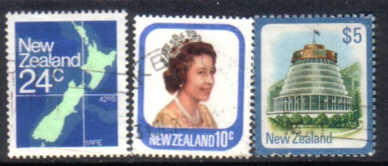 NEW ZEALAND  Scott #  648-50  VF USED - Used Stamps