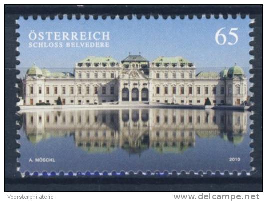 OOSTENRIJK ÖSTERREICH AUSTRIA AUTRICHE 2010 BELVEDERE VERY FINE MNH ** - Unused Stamps
