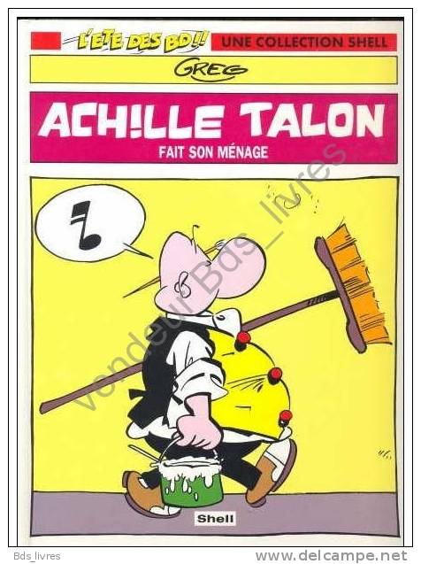 *ACHILLE TALON*FAIT SON MENAGE*CARTONNE*EDITION. PUB SHELL* - Achille Talon