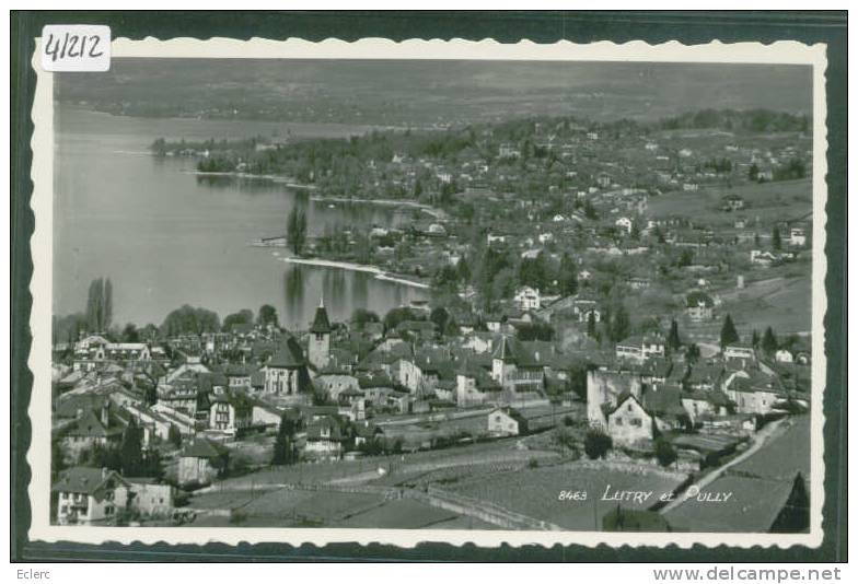 DISTICT DE LAVAUX ///  LUTRY - VUE AERIENNE  -  TB - Lutry