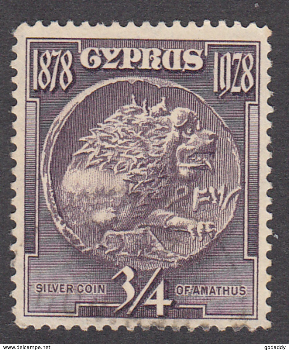 Cyprus 1928 SG123  3/4 Pi  Used - Chypre (...-1960)