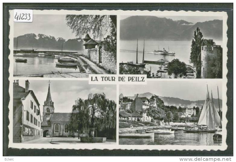 DISTRICT DE VEVEY ///  LA TOUR DE PEILZ - MULTIVUE - TB - La Tour-de-Peilz