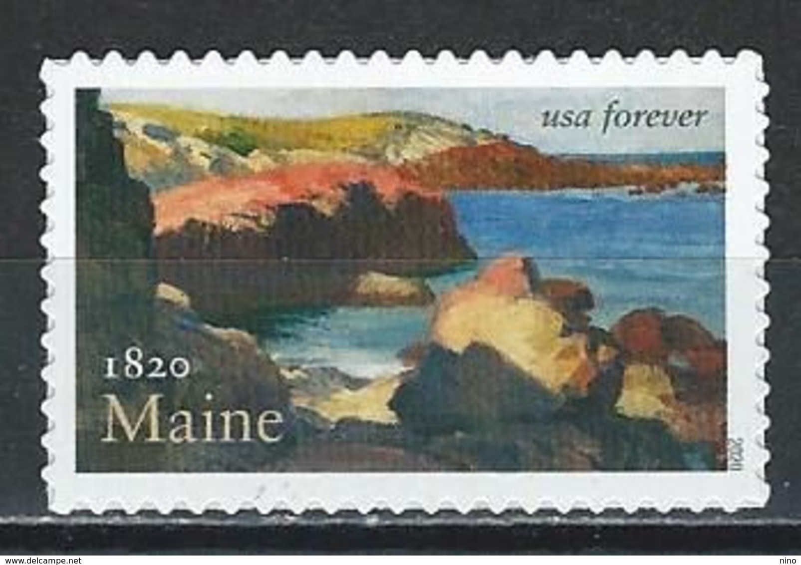 USA. Scott # 5456  MNH. 200th Anniv. Of Maine Statehood 2020 - Unused Stamps